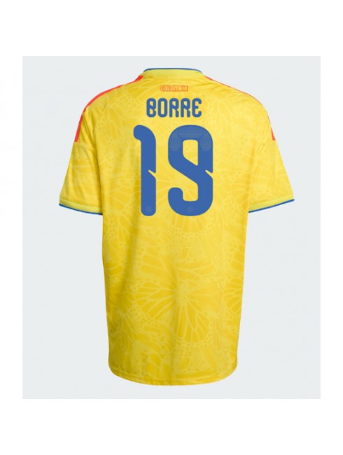 Kolumbien Rafael Santos Borre #19 Heimtrikot WM 2026 Kurzarm Kolumbien Rafael Santos Borre #19 Heimtrikot WM 2026 Kurzarm